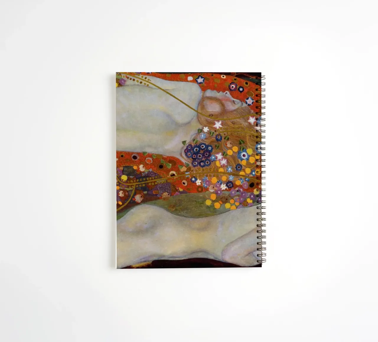 Gustav Klimt - Serpenti d'acqua II diario ad anelli da Timeless Artworks