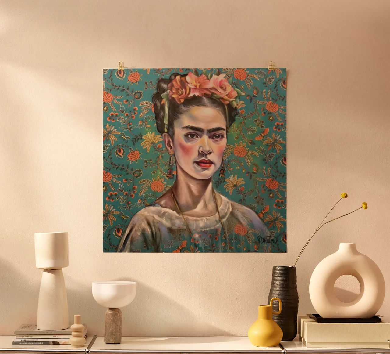 Frida Khalo poster de HelenBarenton
