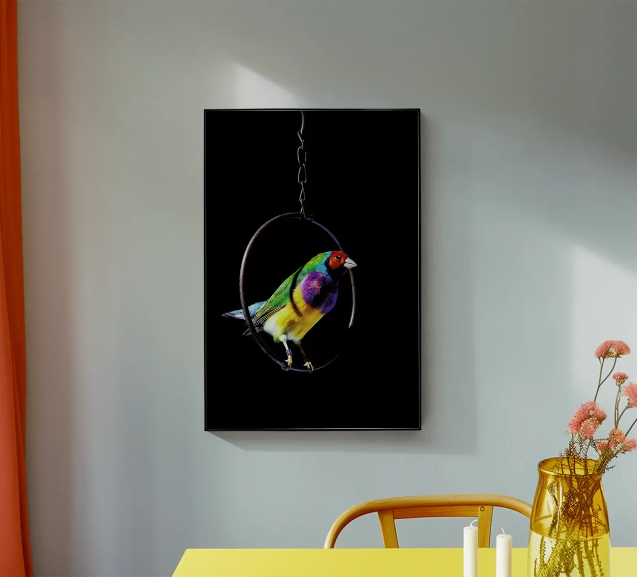 Birds Everywhere 4 plexiglass da Günther Egger