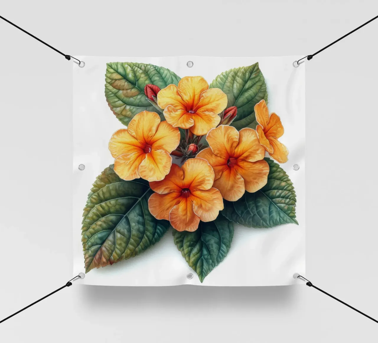 Fiore di lantana 3 telo in pvc da Bold Blooms
