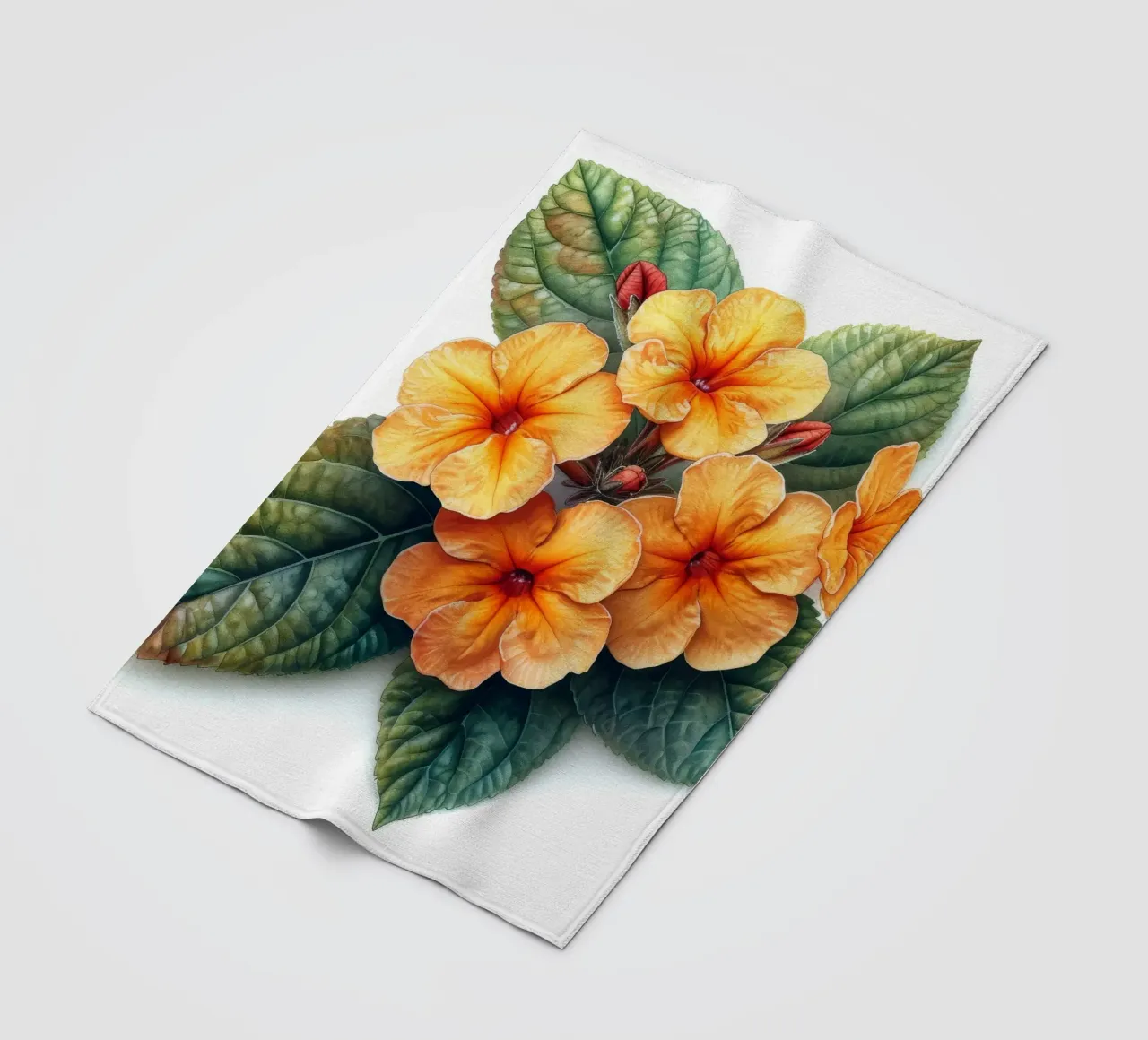 Fiore di lantana 3 coperta in pile da Bold Blooms