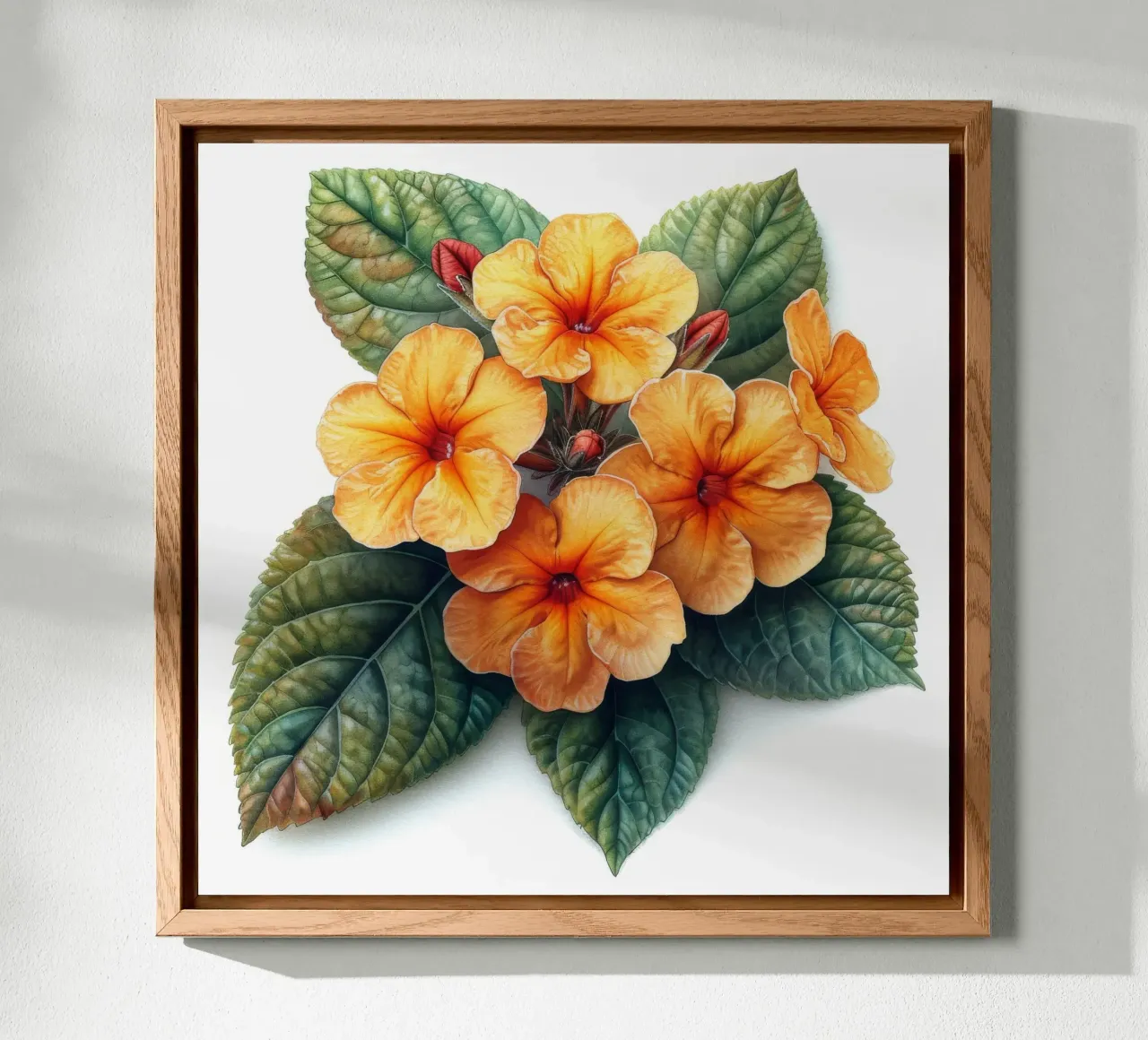Fiore di lantana 3 alluminio dibond da Bold Blooms