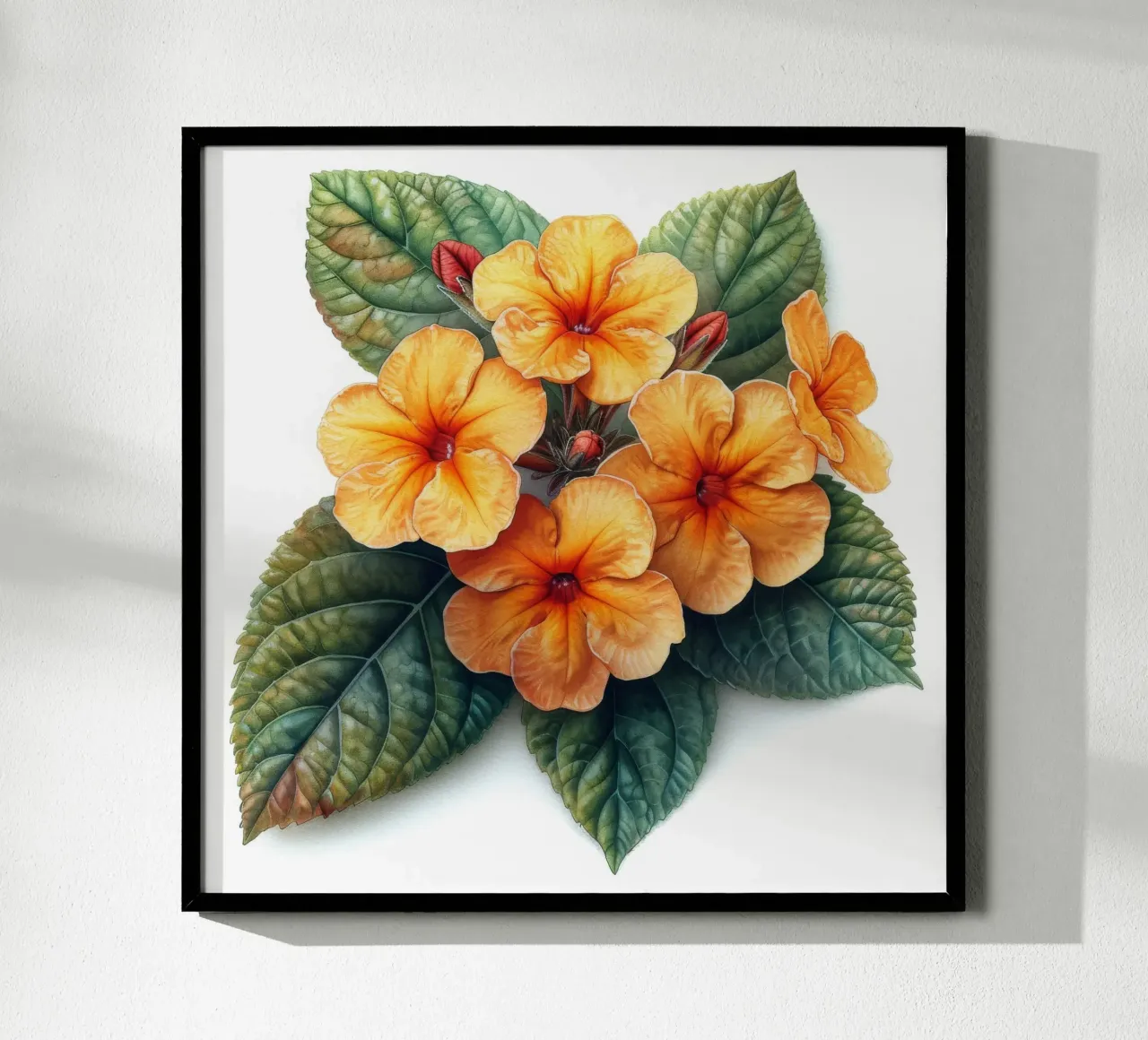 Fiore di lantana 3 carta hahnemühle da Bold Blooms