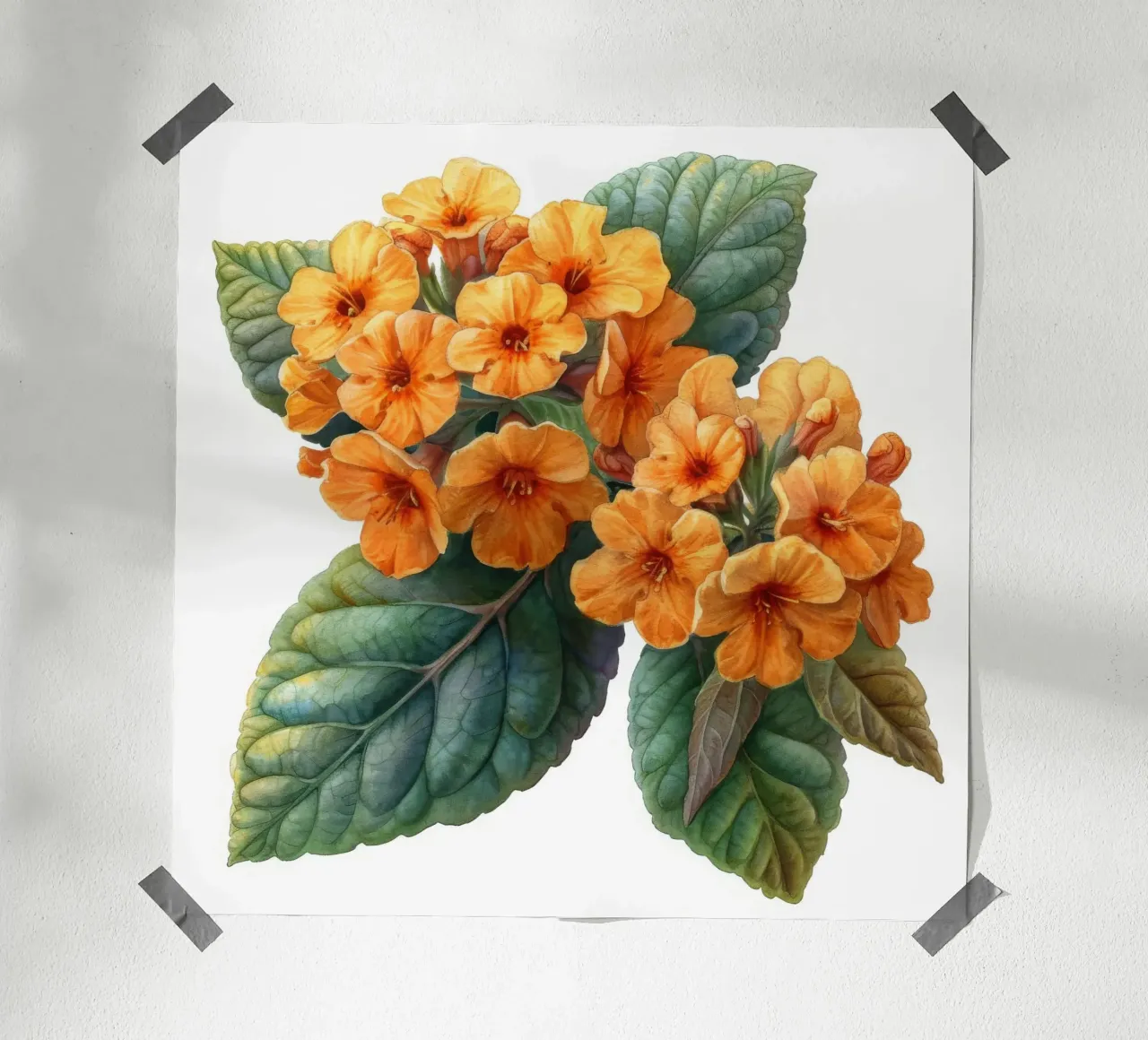 Fiore di lantana 4 poster da Bold Blooms