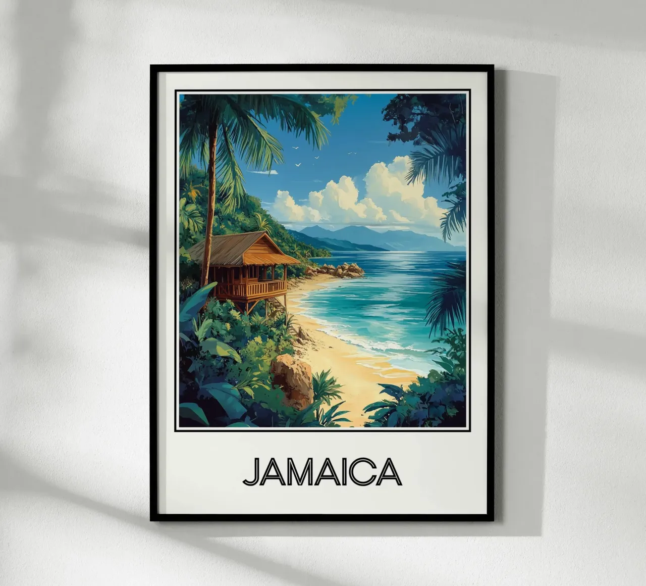 Jamaika Poster von Frame the World