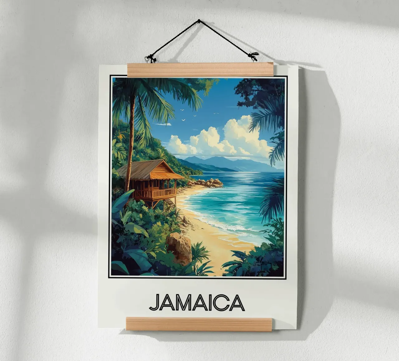 Jamaika Poster von Frame the World