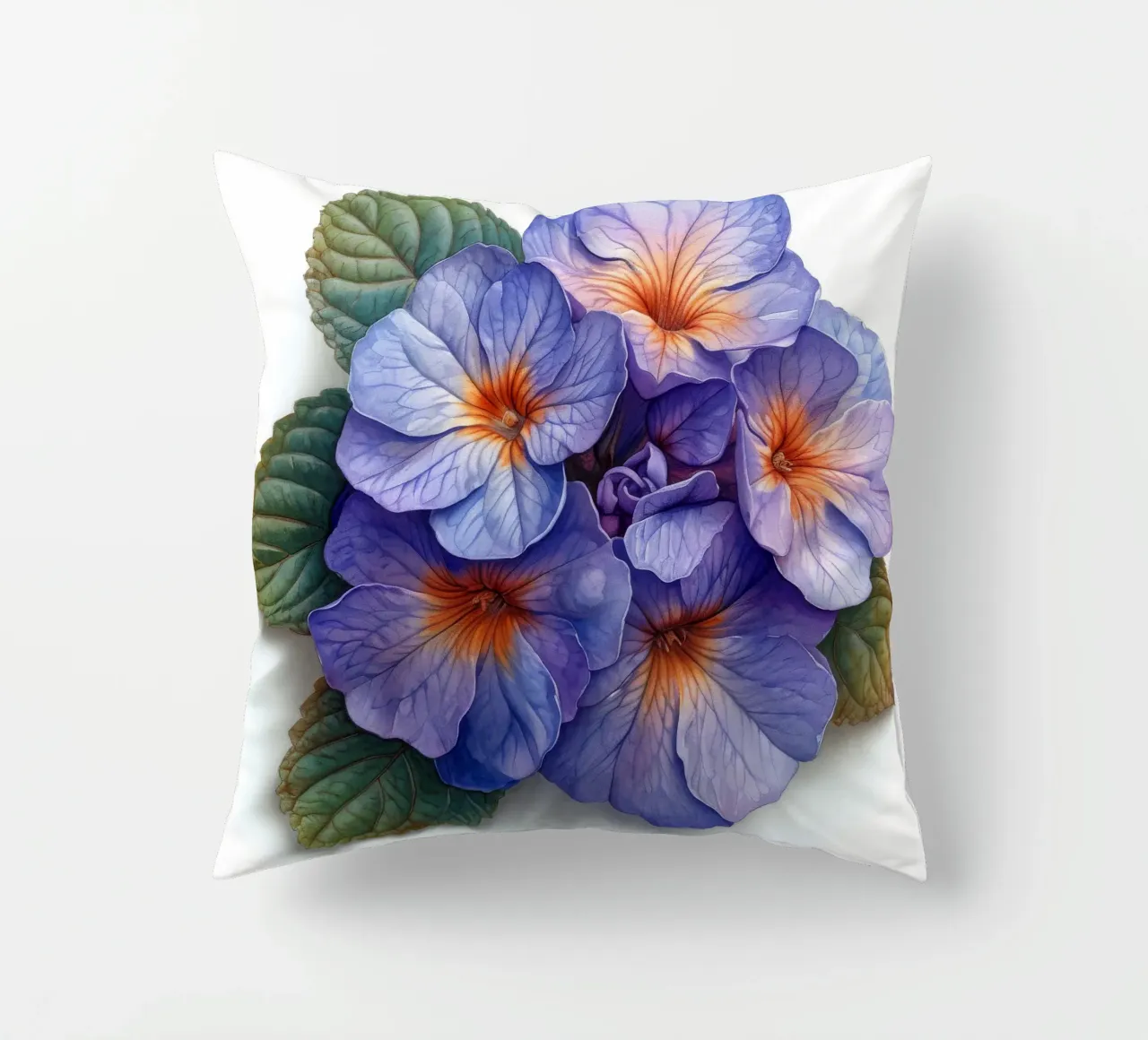 Fiore di lantana 1 cuscino da Bold Blooms