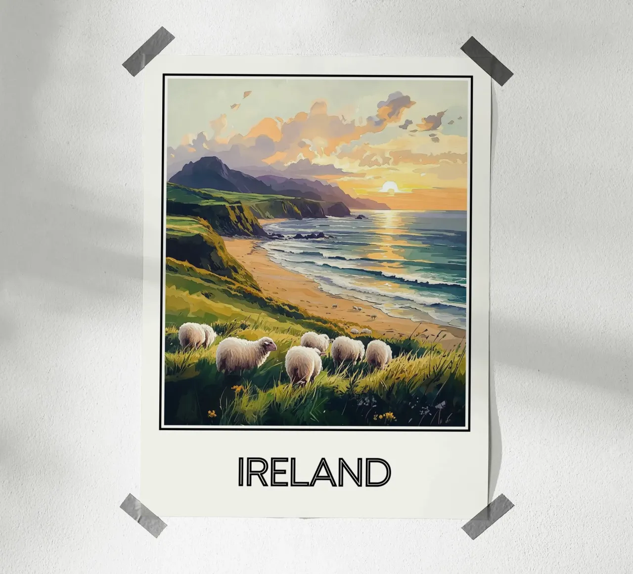 Irlanda poster da Frame the World