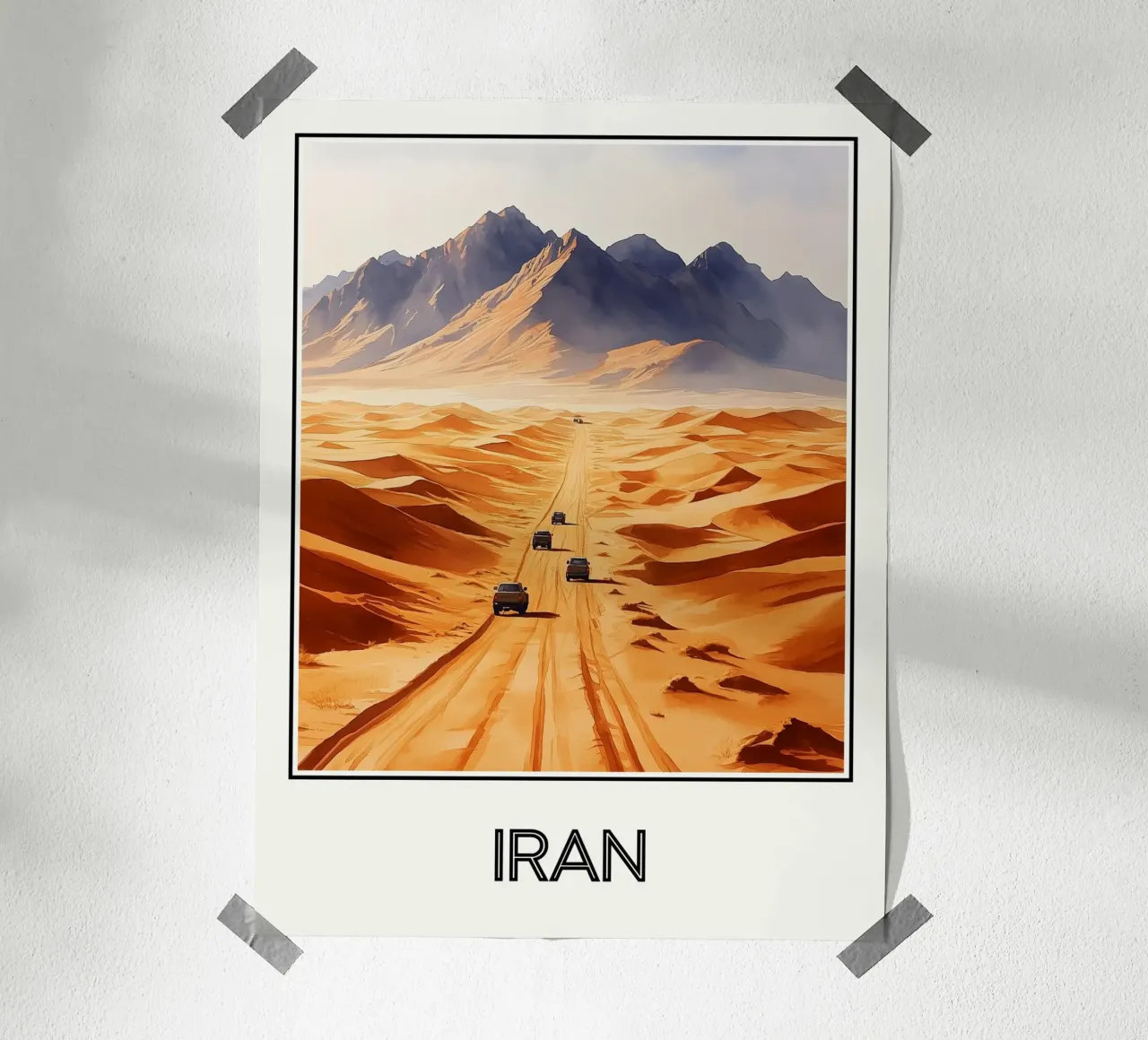 Iran poster da Frame the World