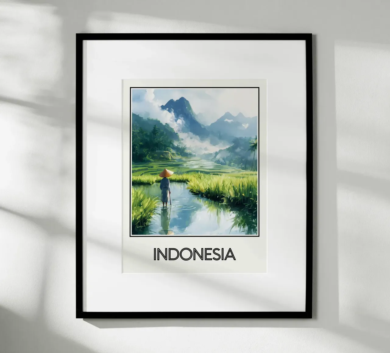 Indonesia carta hahnemühle da Frame the World