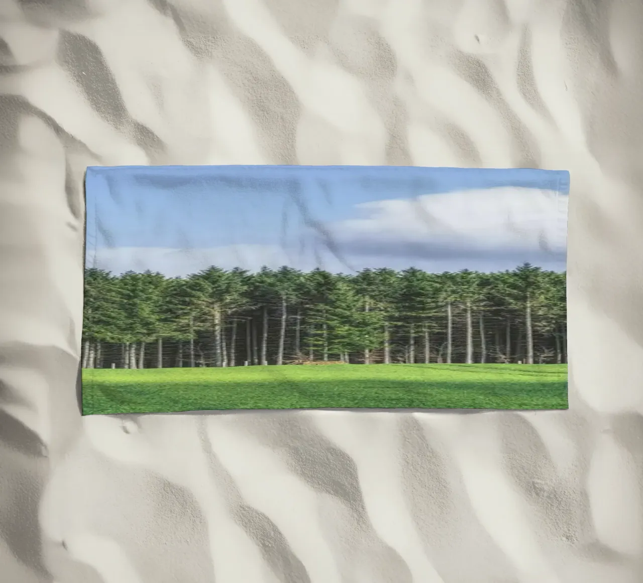 Odenwald beach towel by Nur Mut