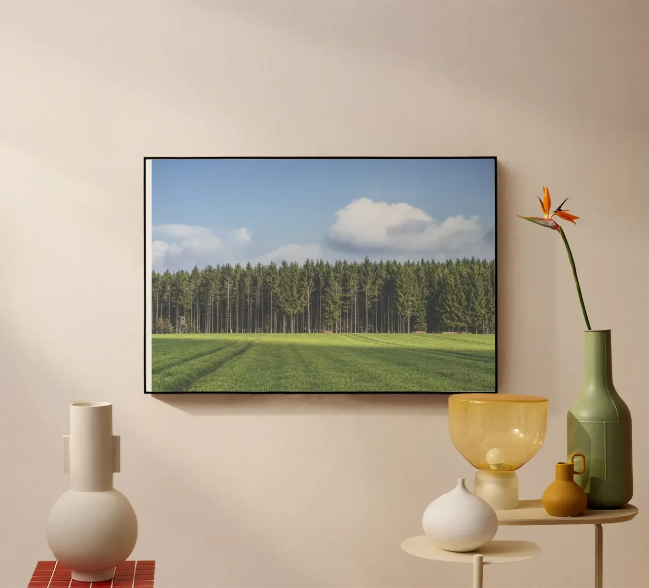 Odenwald acrylic glass by Nur Mut