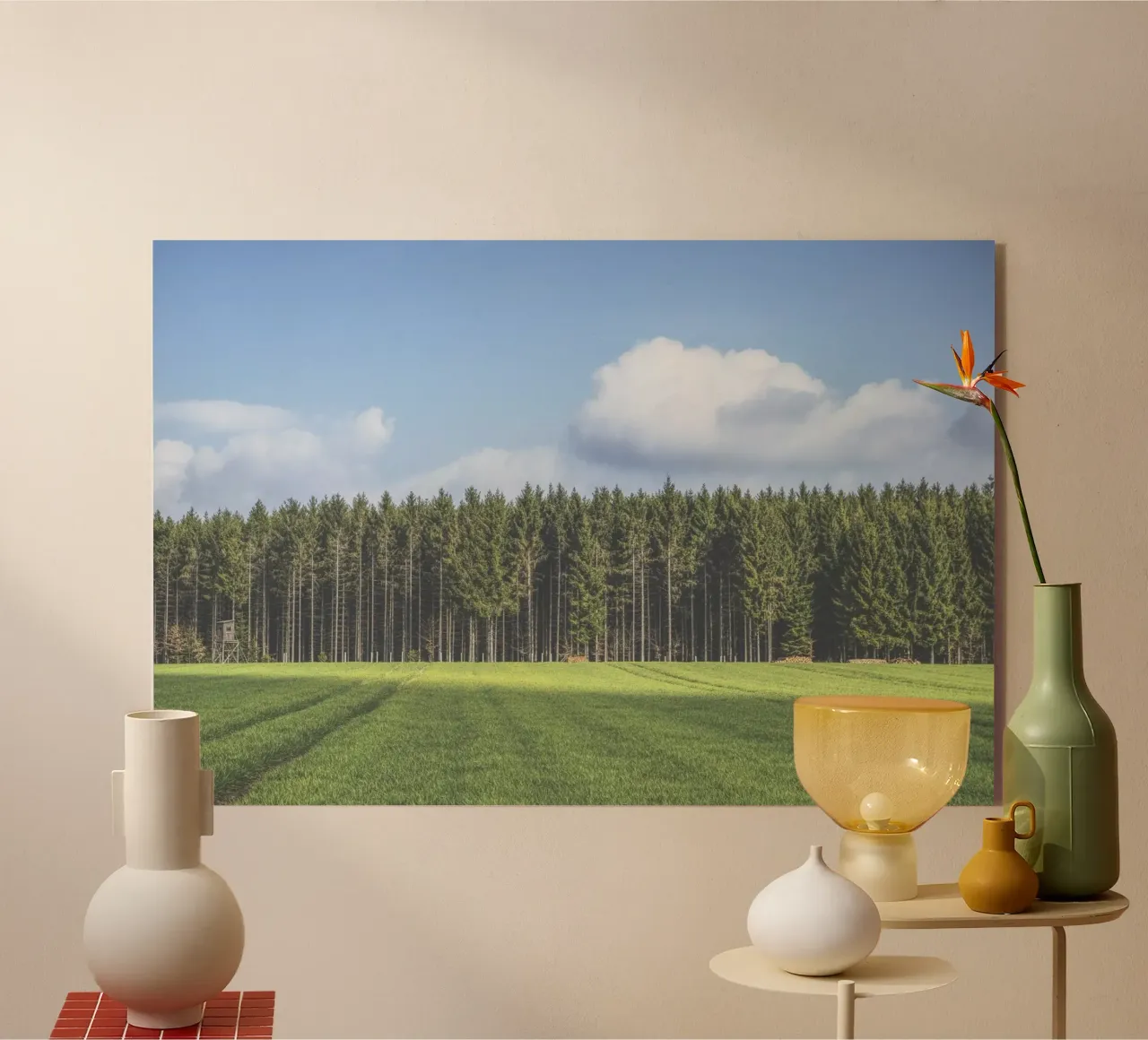 Odenwald acrylic glass by Nur Mut