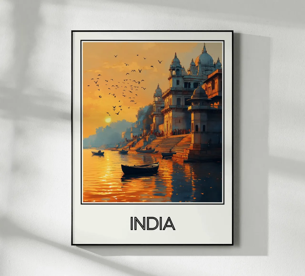 Affiche Inde plexiglass da Frame the World