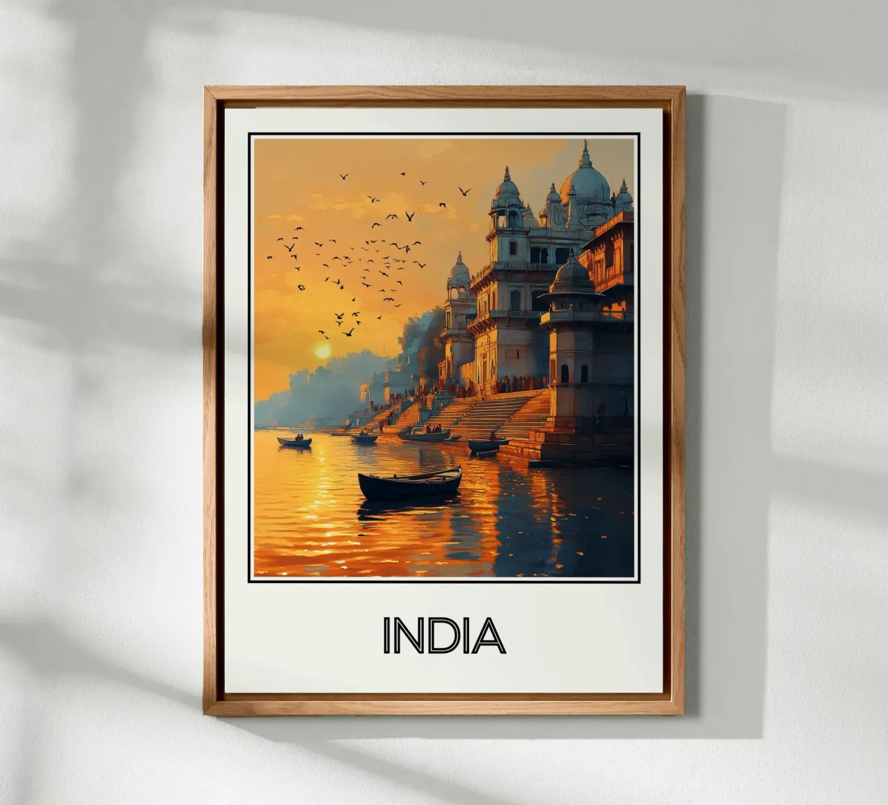 Affiche Inde alluminio dibond da Frame the World