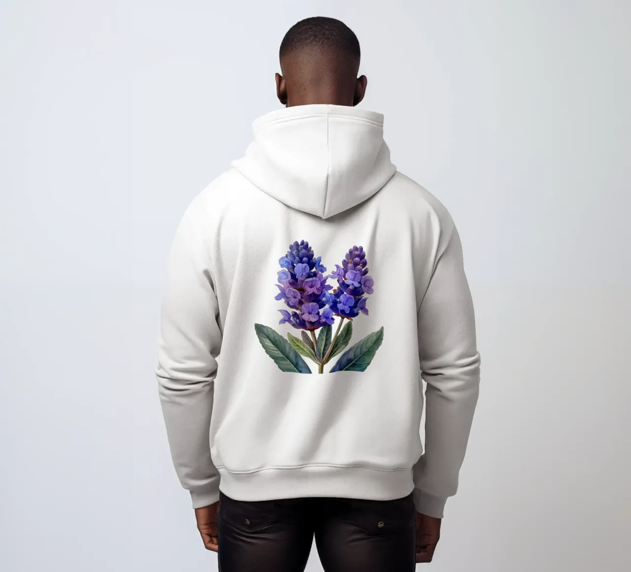 Fiore di lavanda 2 felpa con cappuccio da Bold Blooms