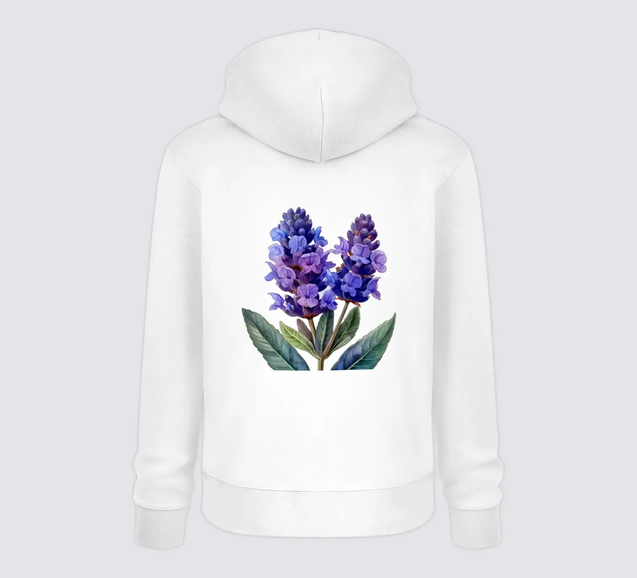 Fiore di lavanda 2 felpa con cappuccio da Bold Blooms