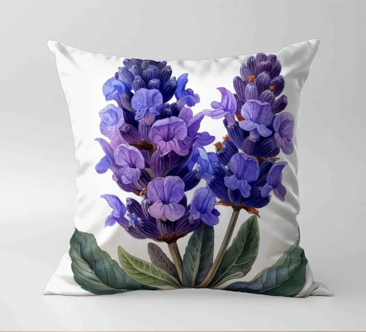 Fiore di lavanda 2 cuscino da Bold Blooms