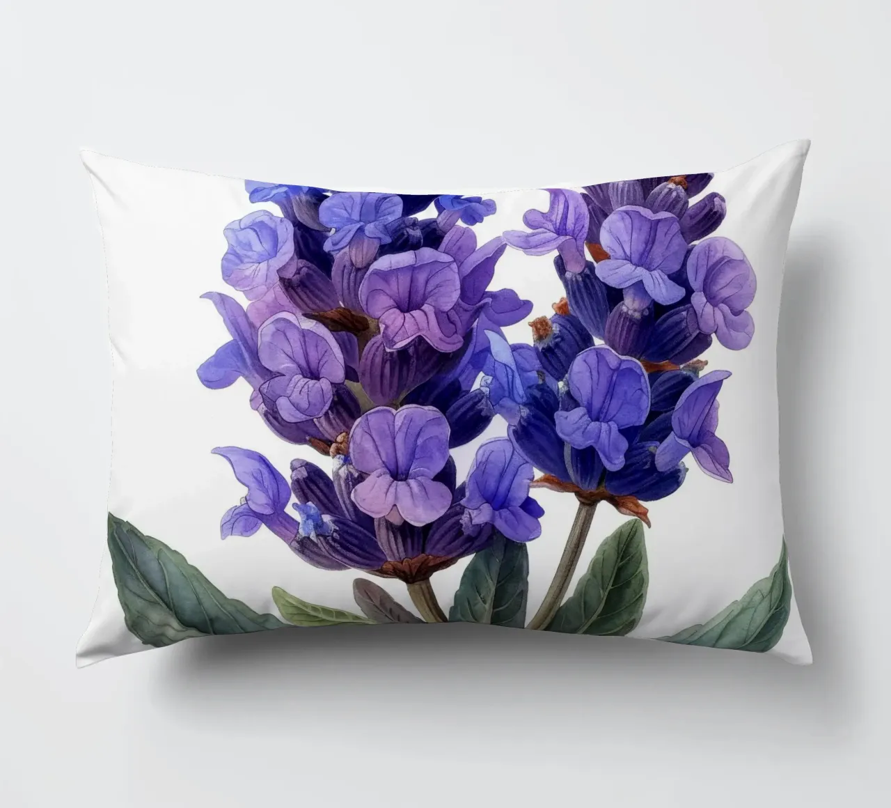 Fiore di lavanda 2 cuscino da Bold Blooms