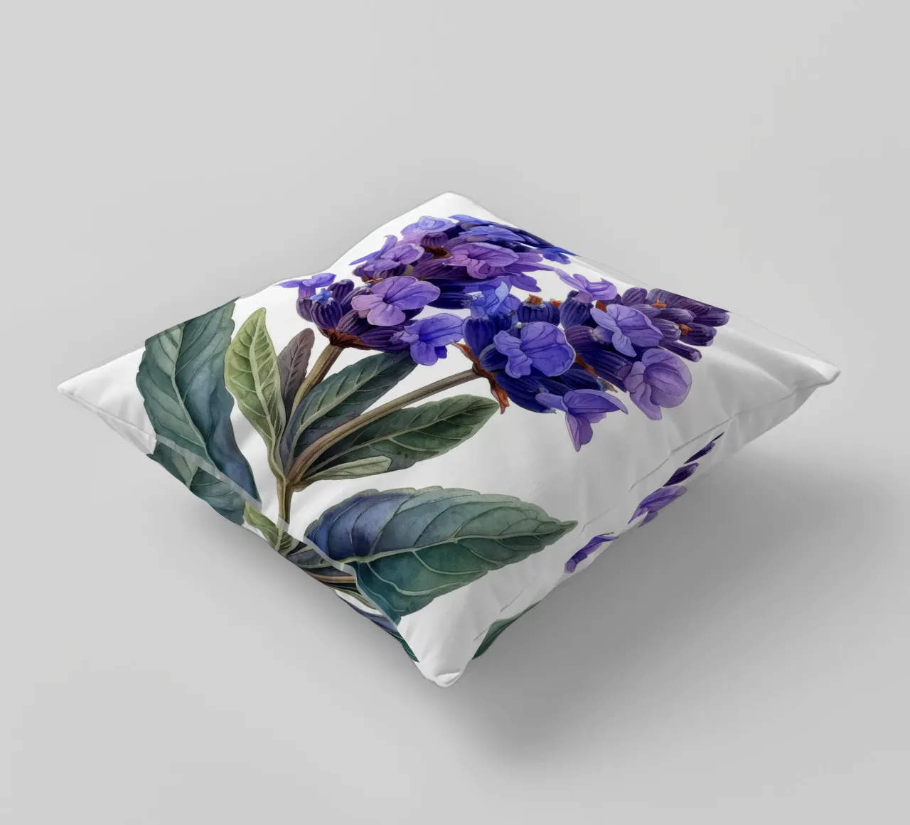 Fiore di lavanda 2 cuscino da Bold Blooms