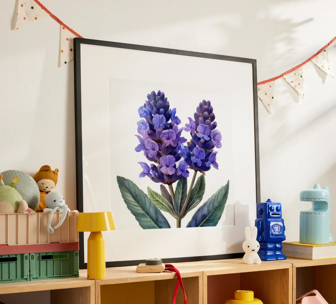 Lavender Flower 2 hahnemühle by Bold Blooms