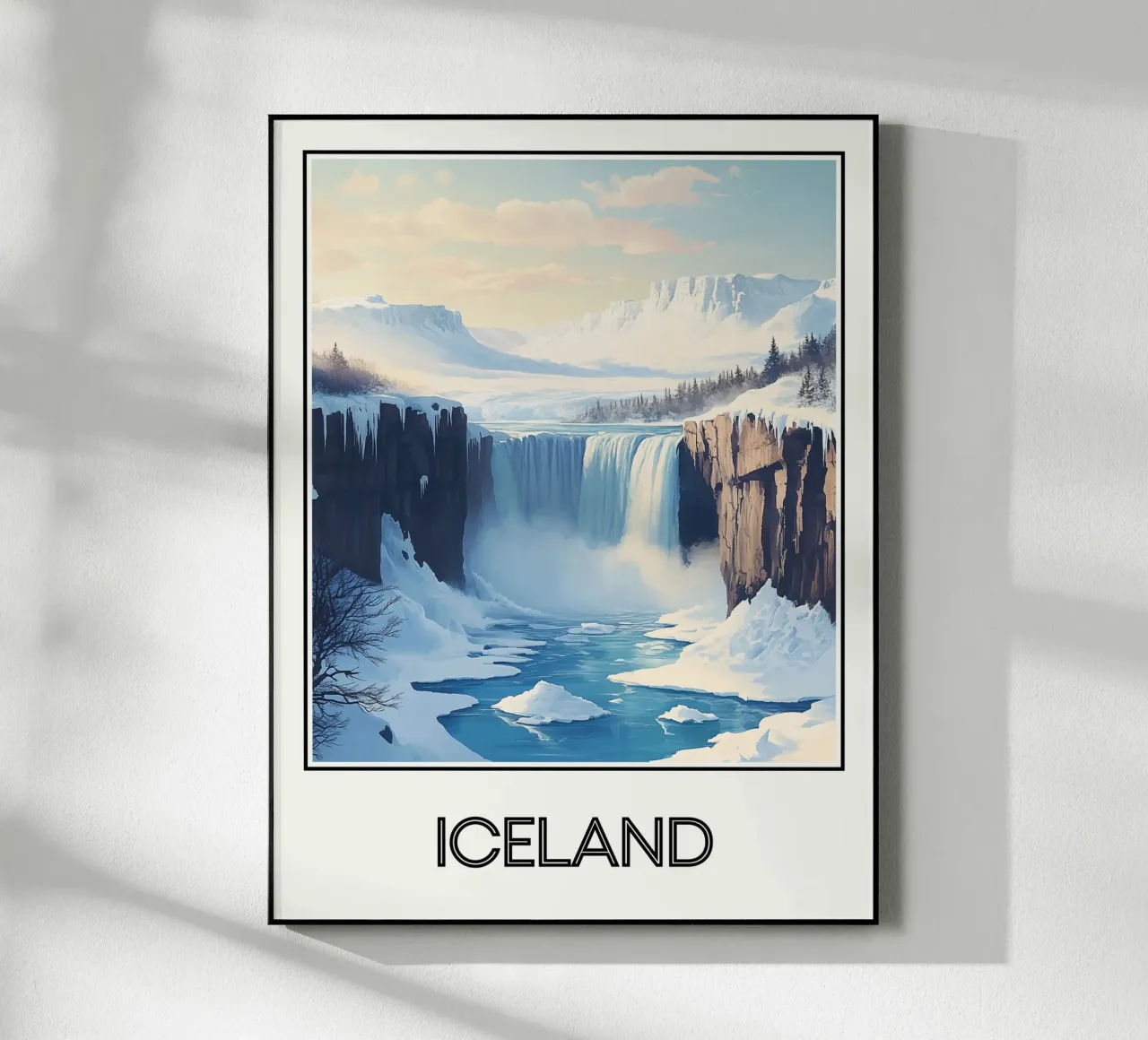 Het eiland acryl van Frame the World