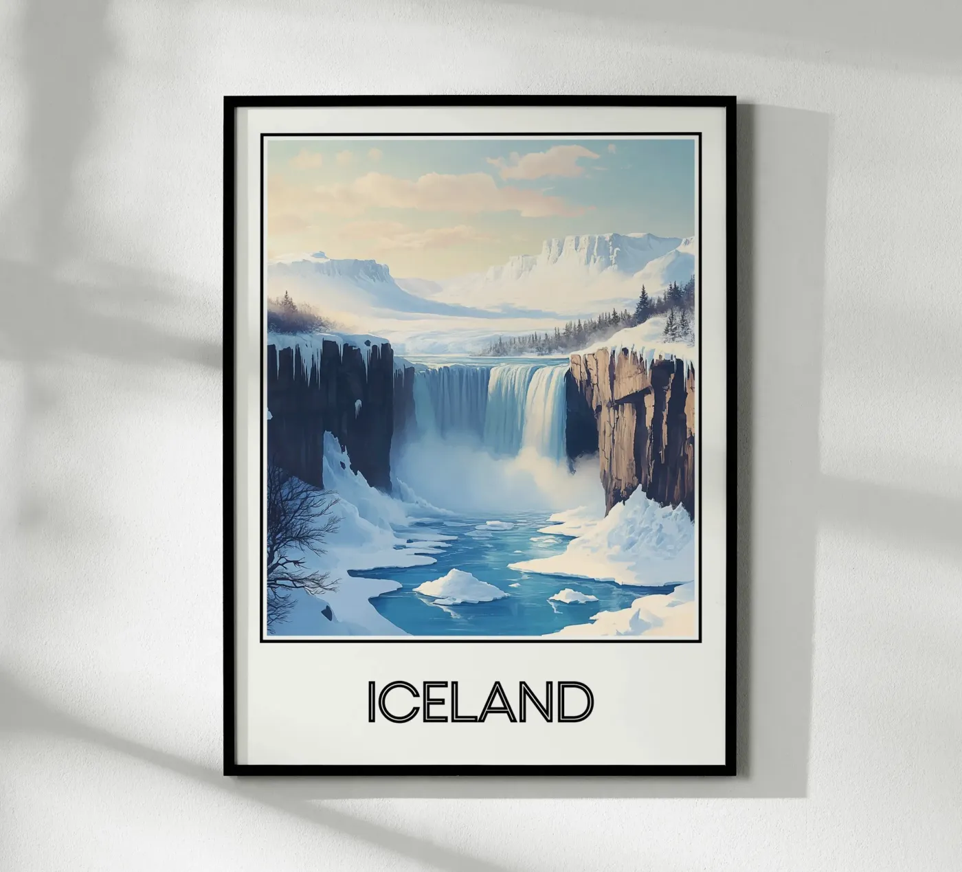 Affiche Islande poster de Frame the World
