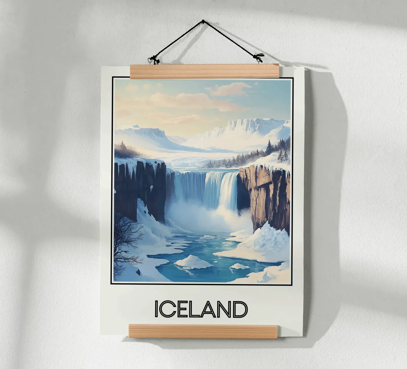 Affiche Islande poster de Frame the World