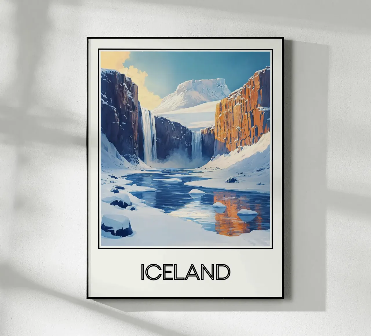 Het eiland acryl van Frame the World