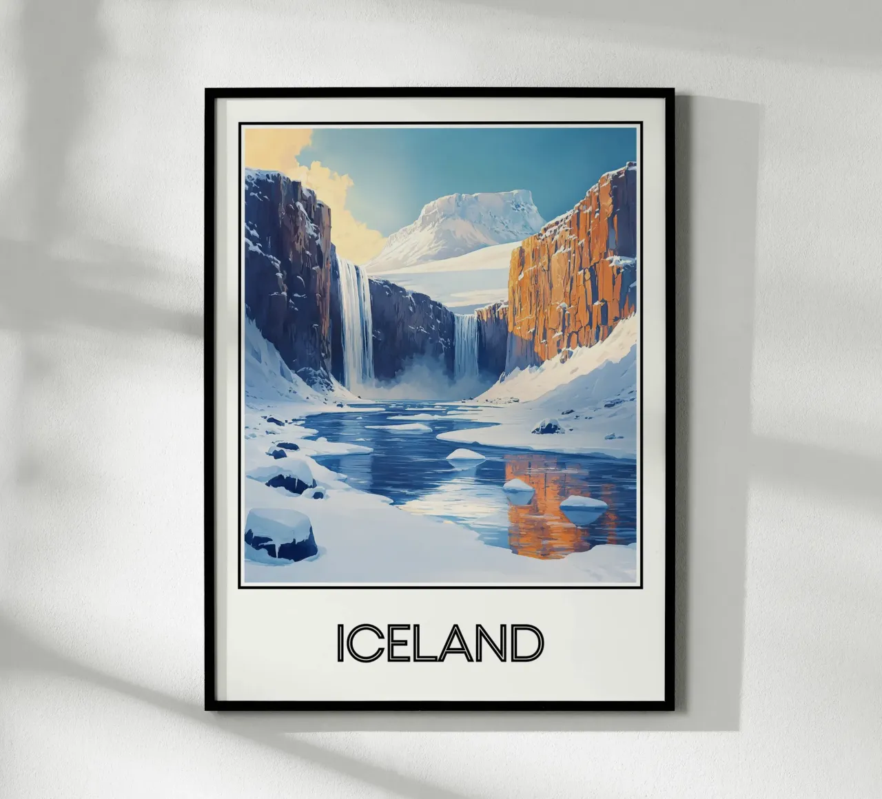 Het eiland poster van Frame the World