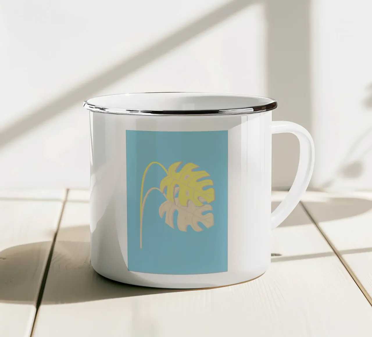 Neustadt - Nature enamel mug by Bureau Bald GmbH