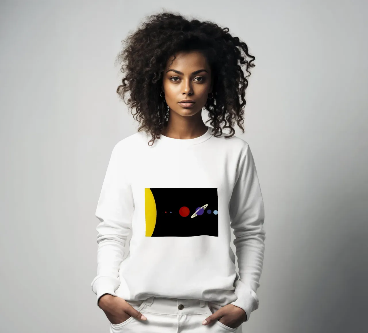 Solar System felpa da Rosi Feist