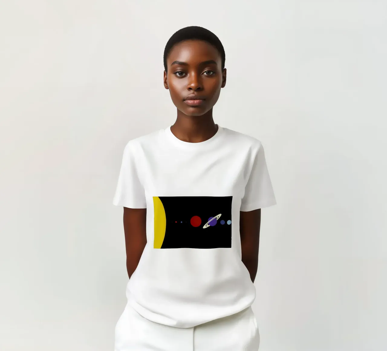 Solar System t-shirt da Rosi Feist