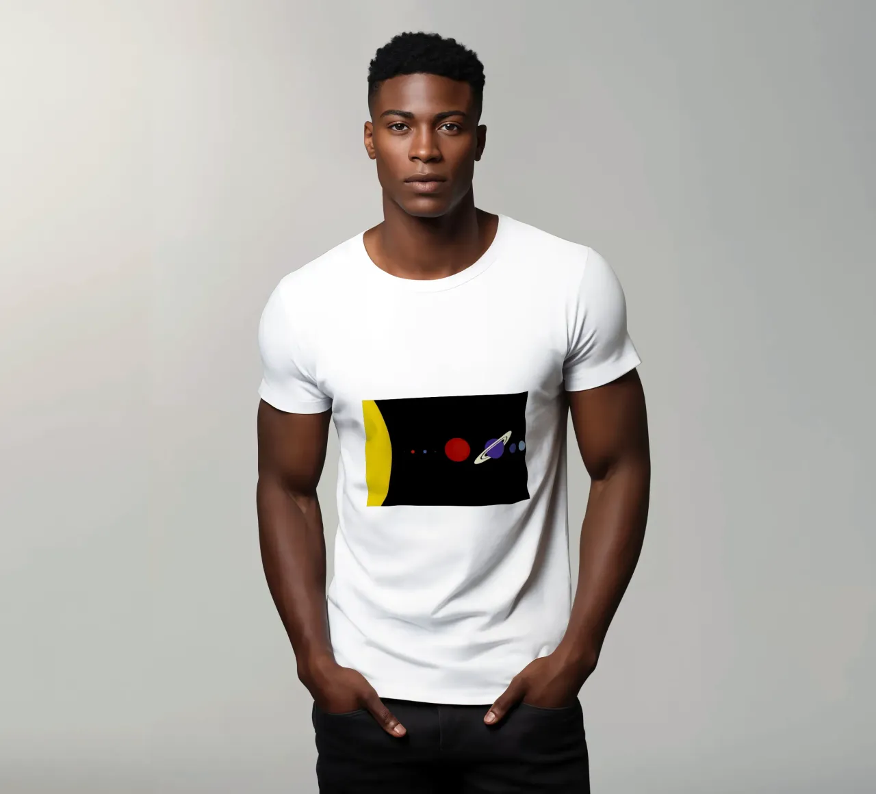 Solar System t-shirt da Rosi Feist