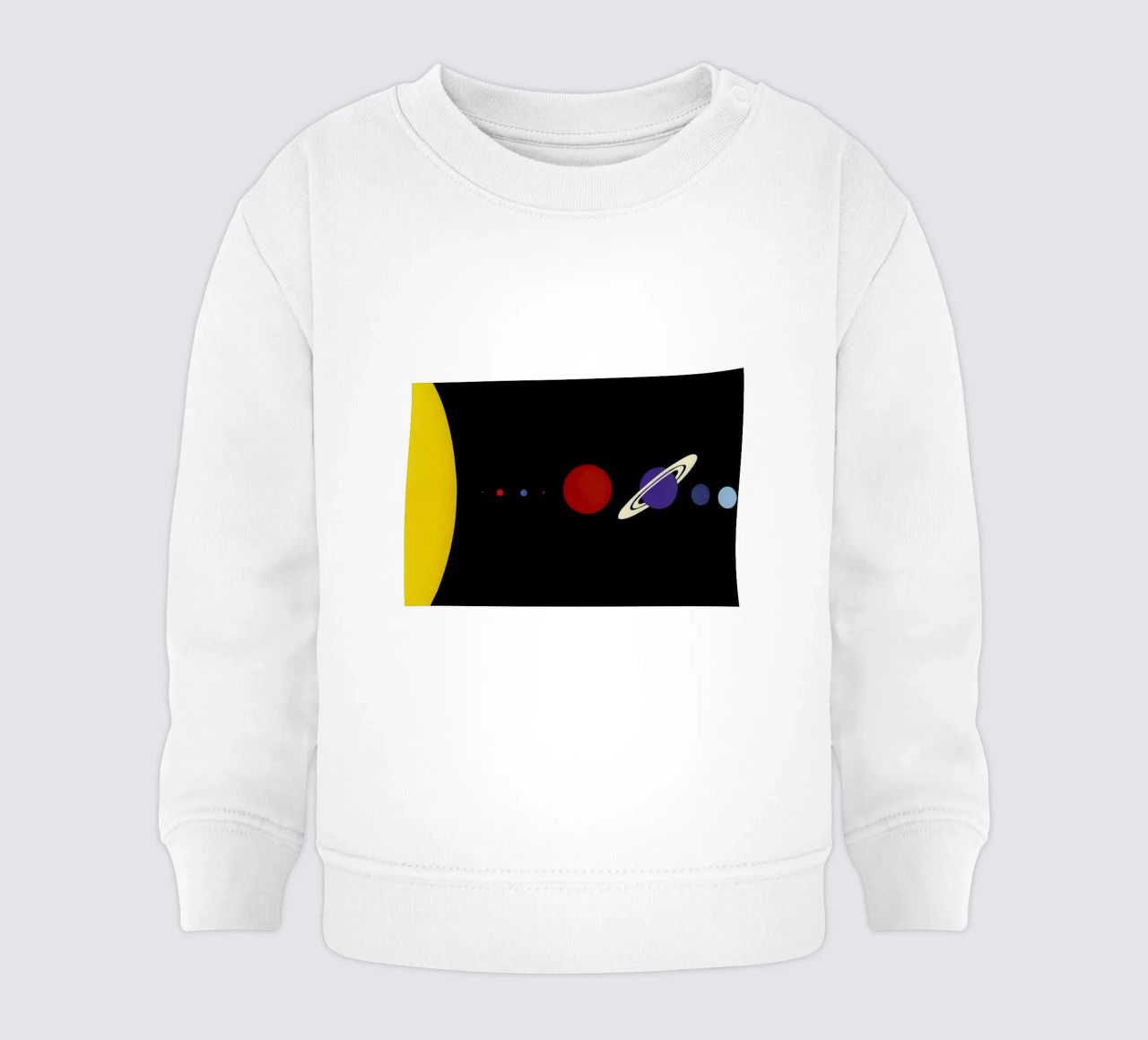Solar System felpa neonato da Rosi Feist