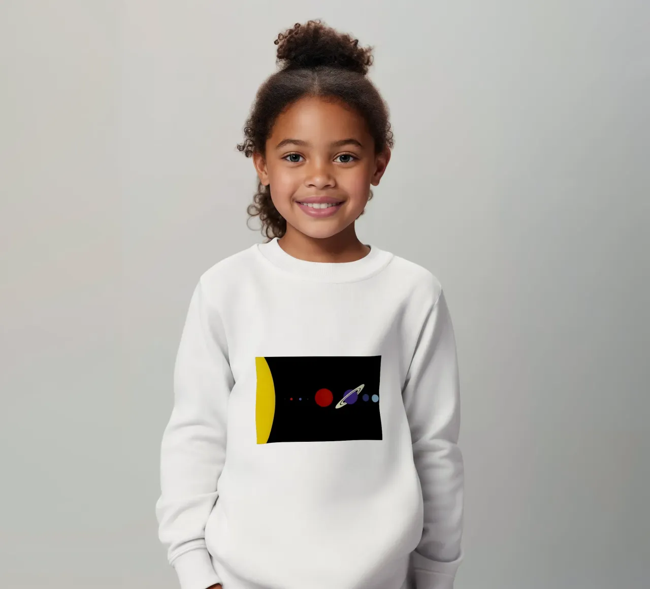 Solar System felpa bambino da Rosi Feist
