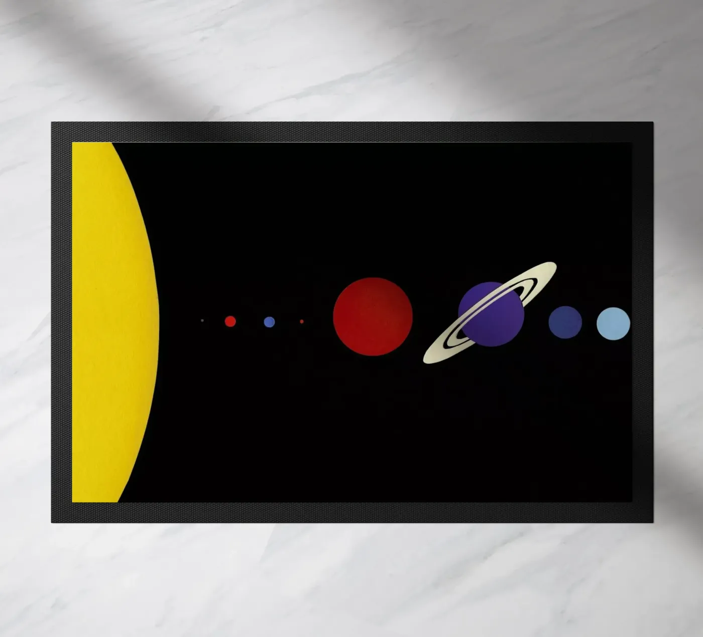 Solar System Fußmatte von Rosi Feist