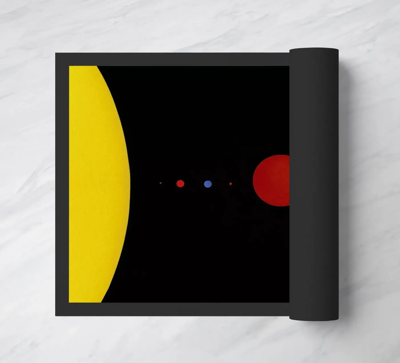 Solar System Fußmatte von Rosi Feist