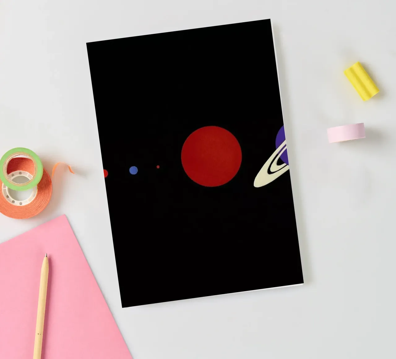 Solar System notebook by Rosi Feist