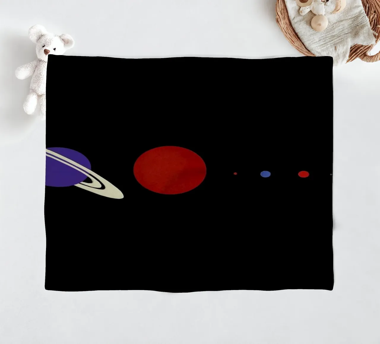 Solar System coperta in pile da Rosi Feist