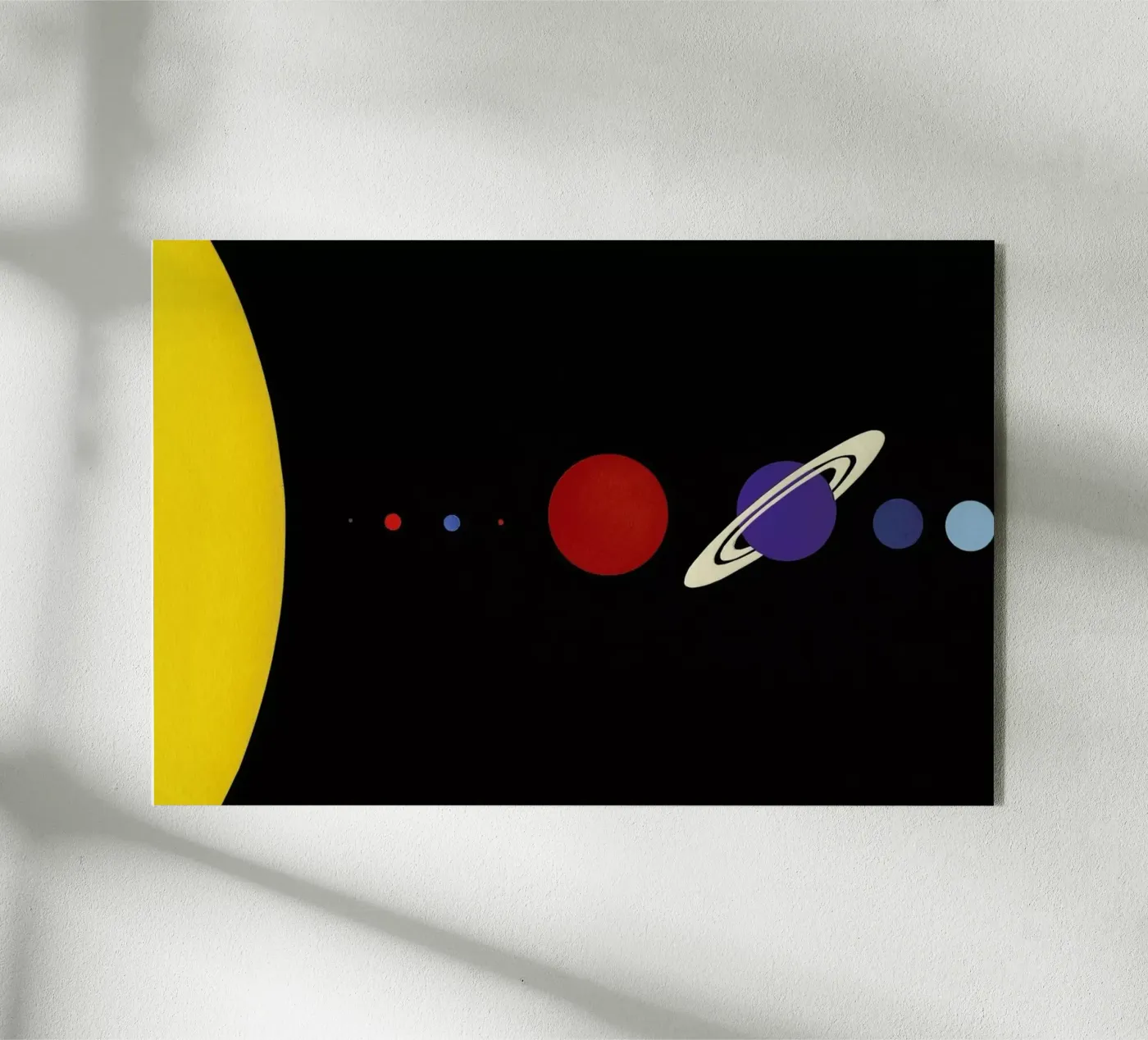 Solar System acryl van Rosi Feist