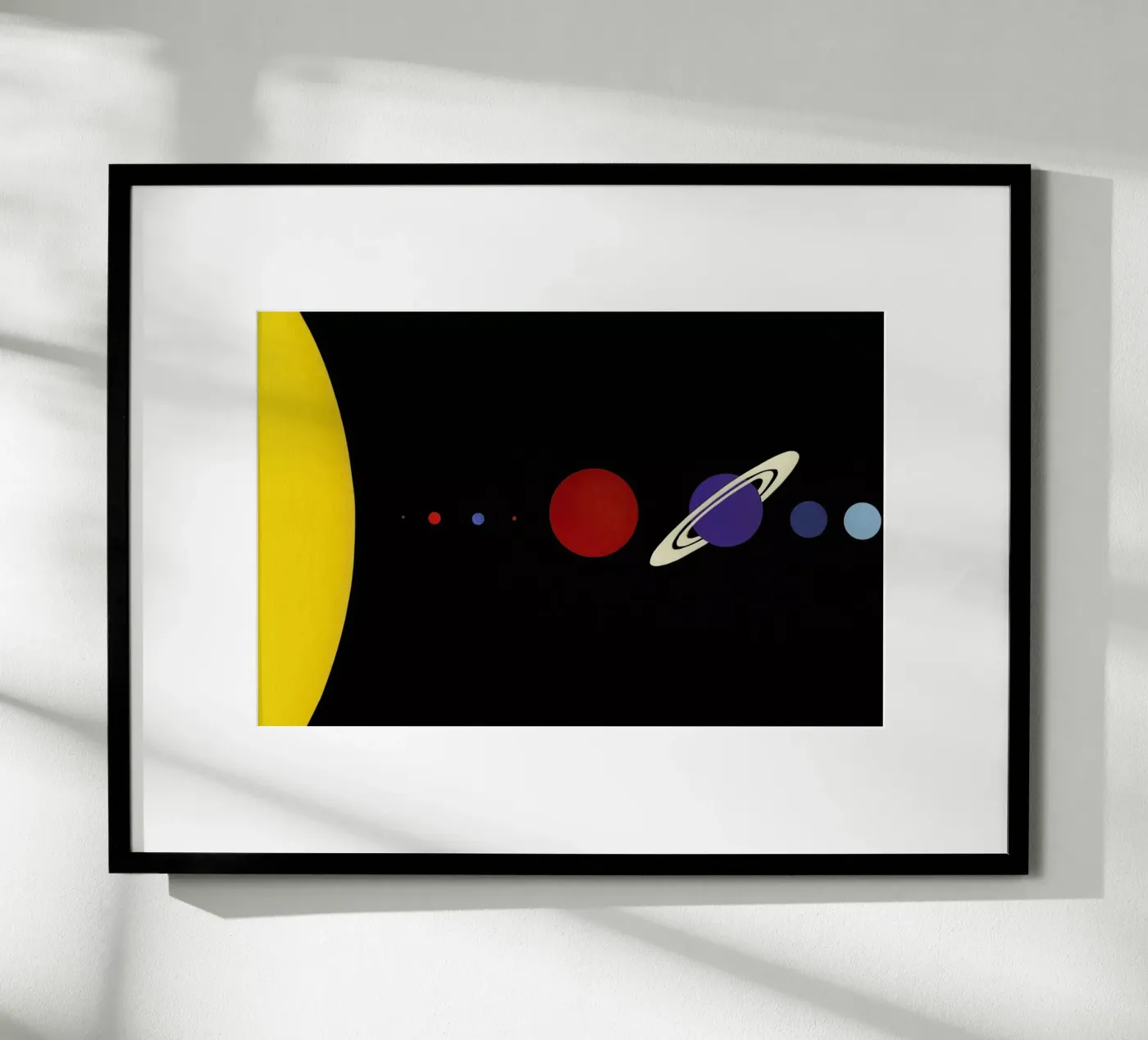 Solar System poster da Rosi Feist
