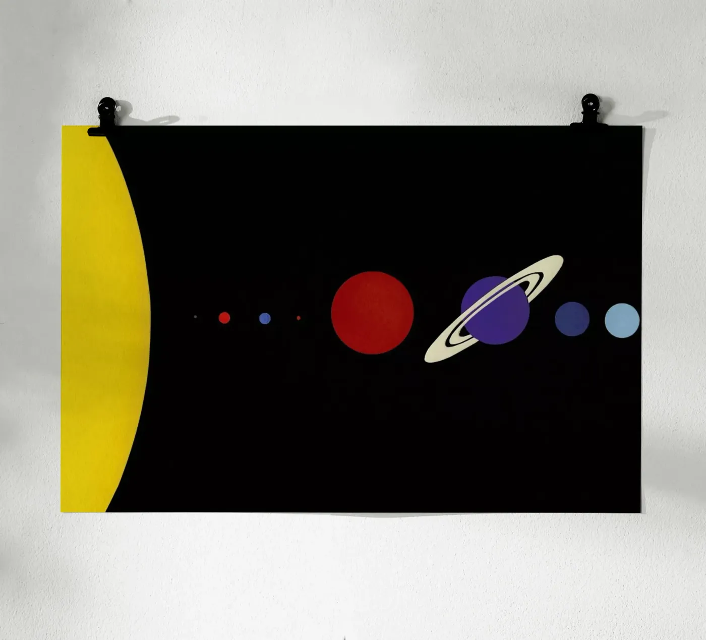 Solar System poster da Rosi Feist