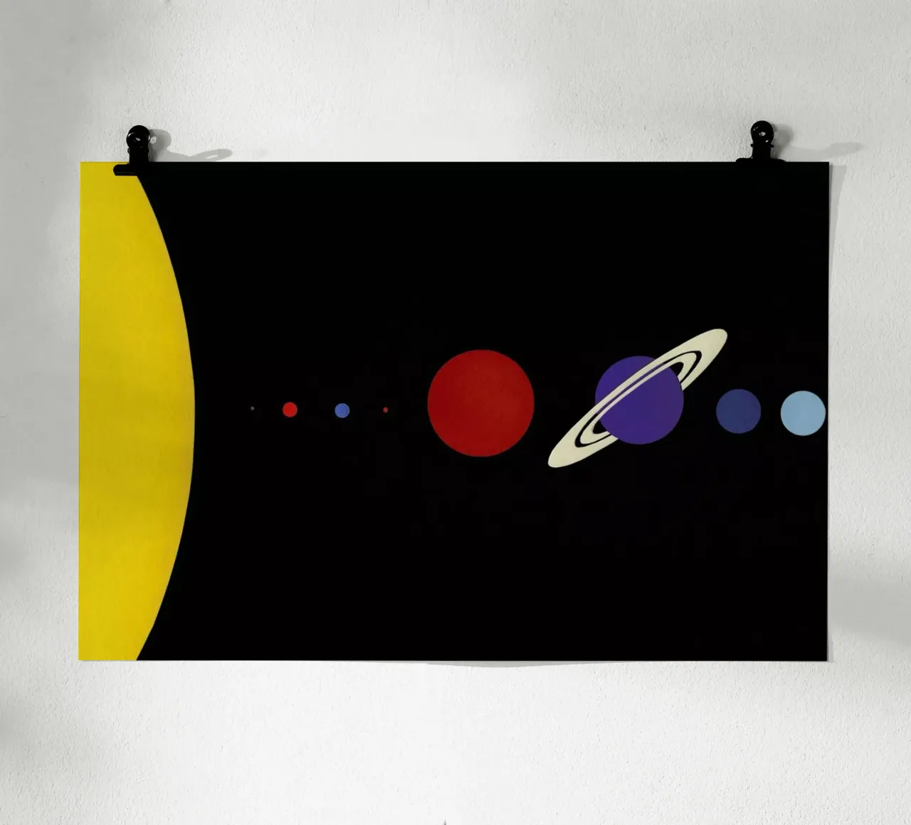 Solar System poster da Rosi Feist