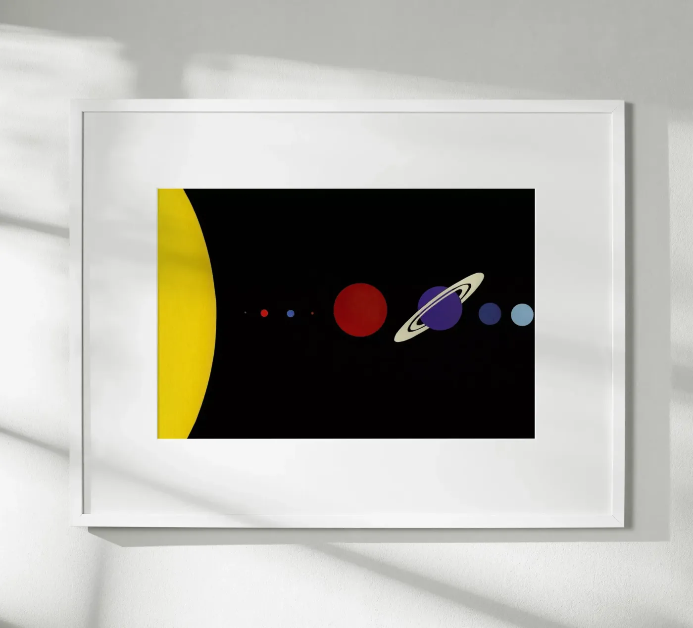 Solar System poster da Rosi Feist