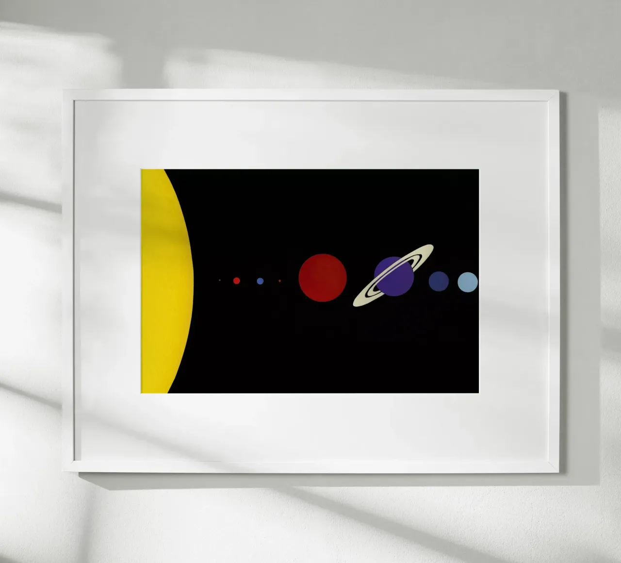Solar System poster da Rosi Feist