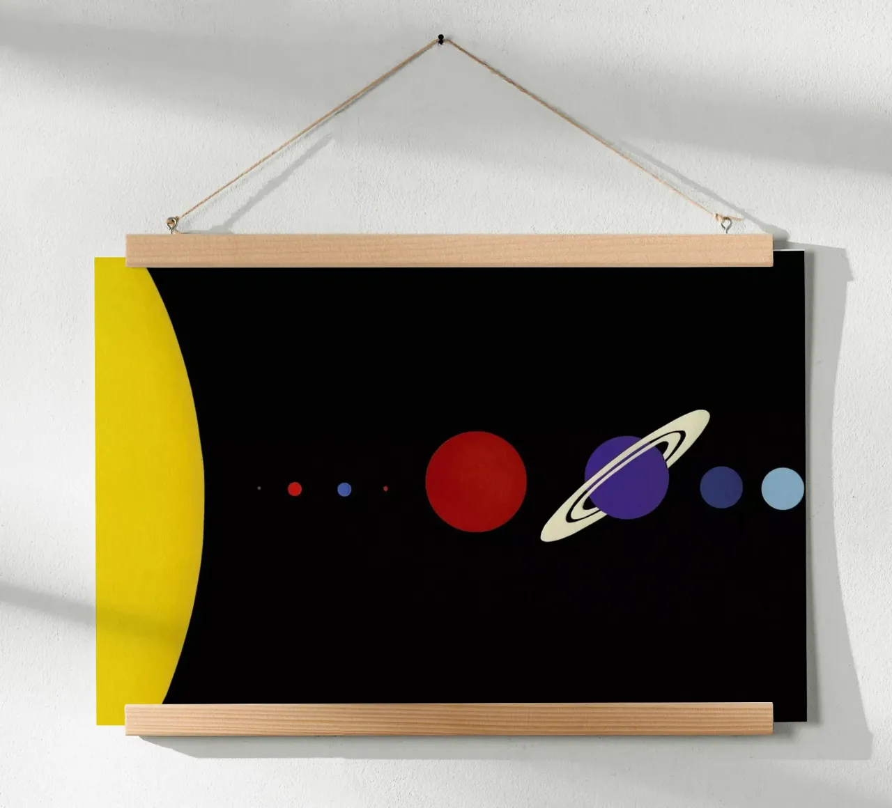 Solar System carta hahnemühle da Rosi Feist