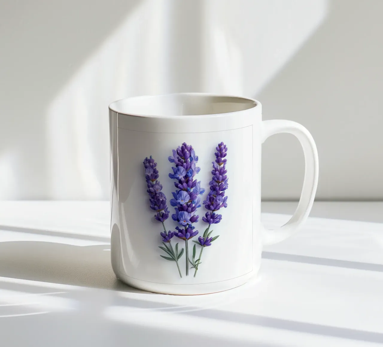 Fiore di lavanda 1 tazza in ceramica da Bold Blooms