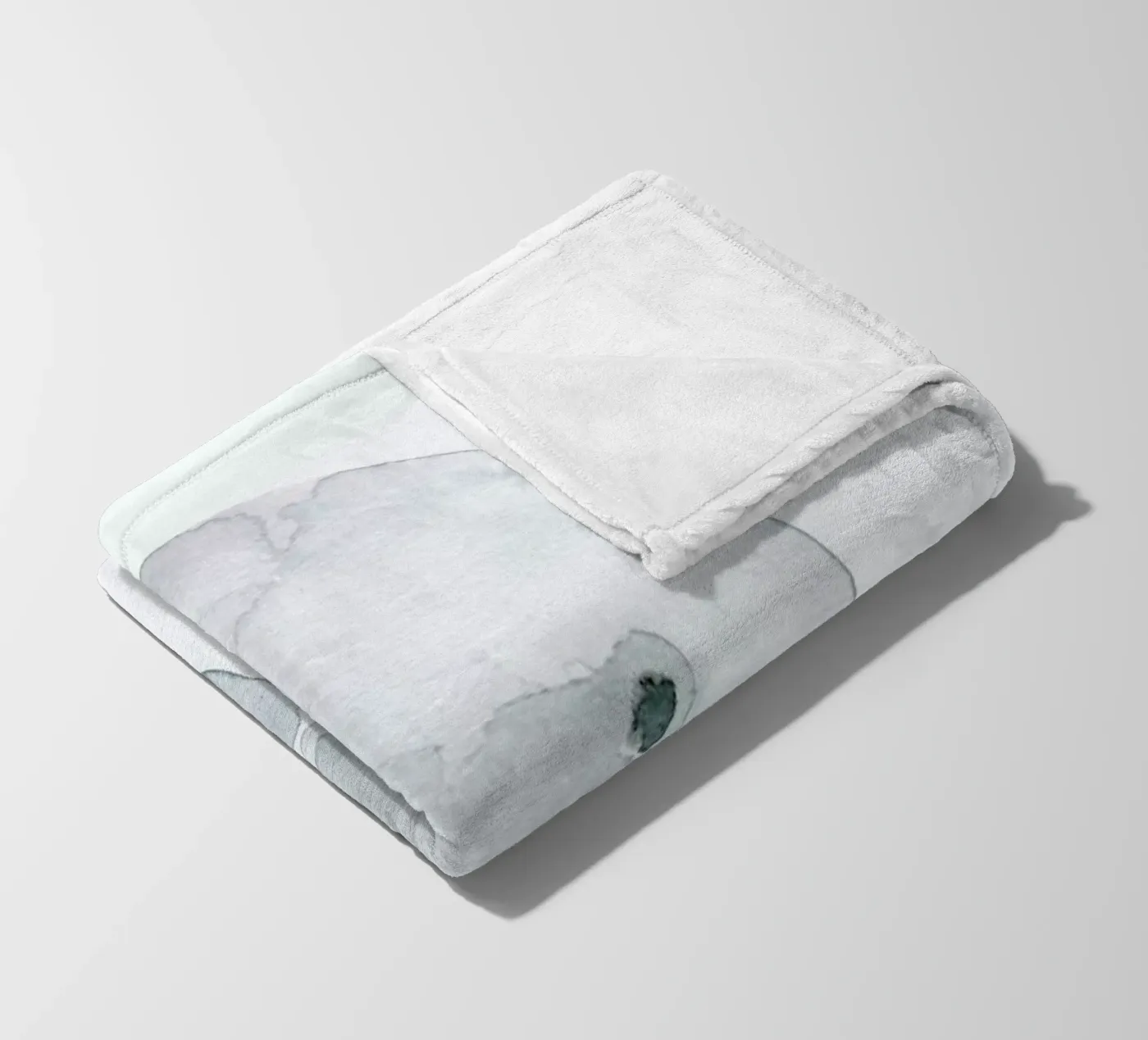 Eisbär Fleecedecke von Farina Kuklinski