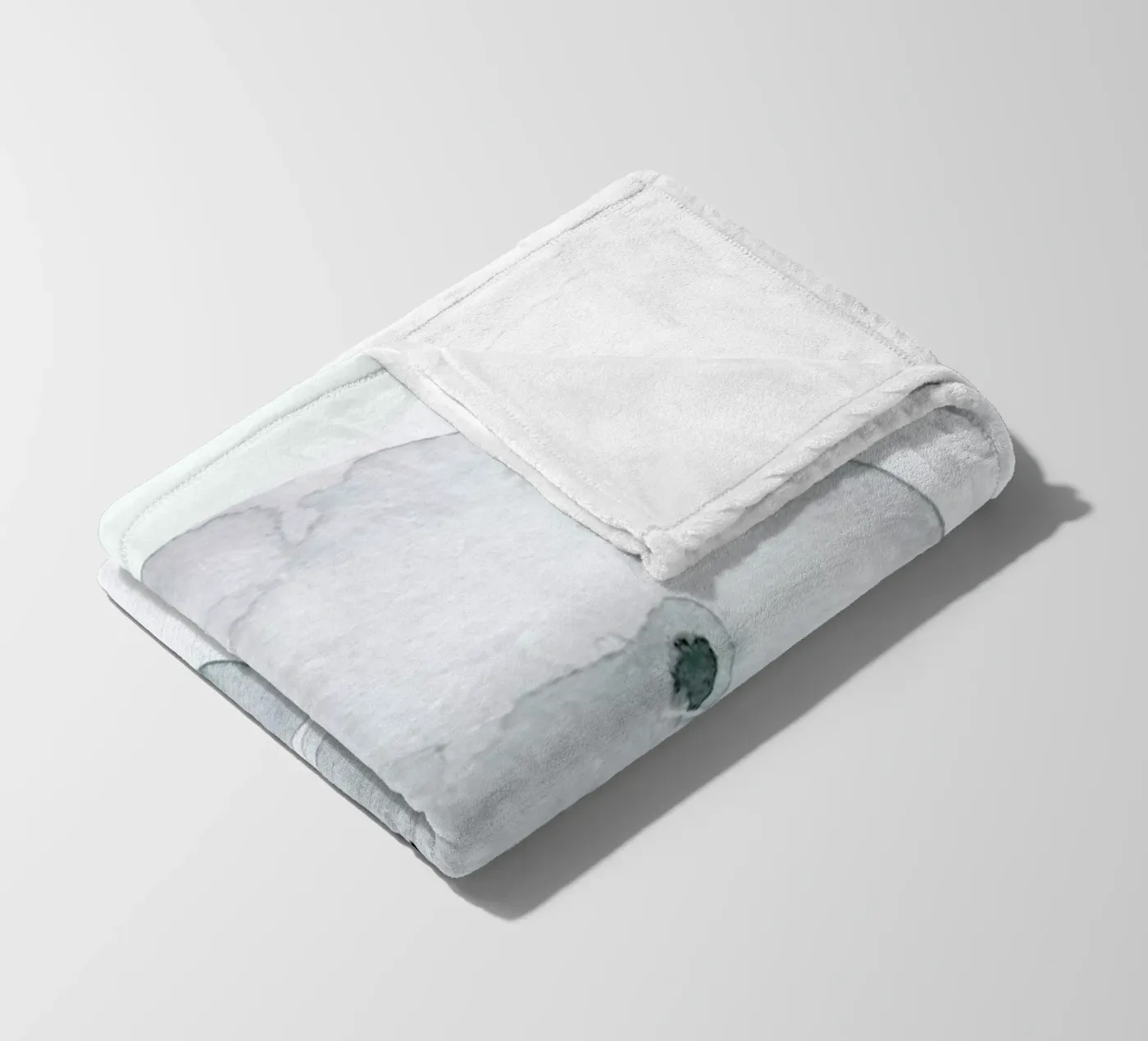 Eisbär Fleecedecke von Farina Kuklinski